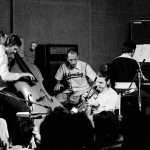 Da sinistra: Jaques Pelzer (flute), Jean Louis Rasinfosse (bass), Alex Serra (percussion), Chet Baker (trumpet), Ignazio Garsia (piano)