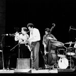 Da sinistra: Horace Silver (piano), John Mc Neal (trumpet), Larry Schneider (tenor saxophone), Todd Coolmann (bass), Harold White (drums)